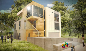 how to build a case study house